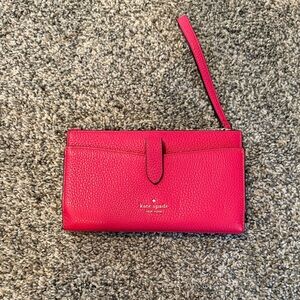 Kate Spade Fuchsia Wristlet